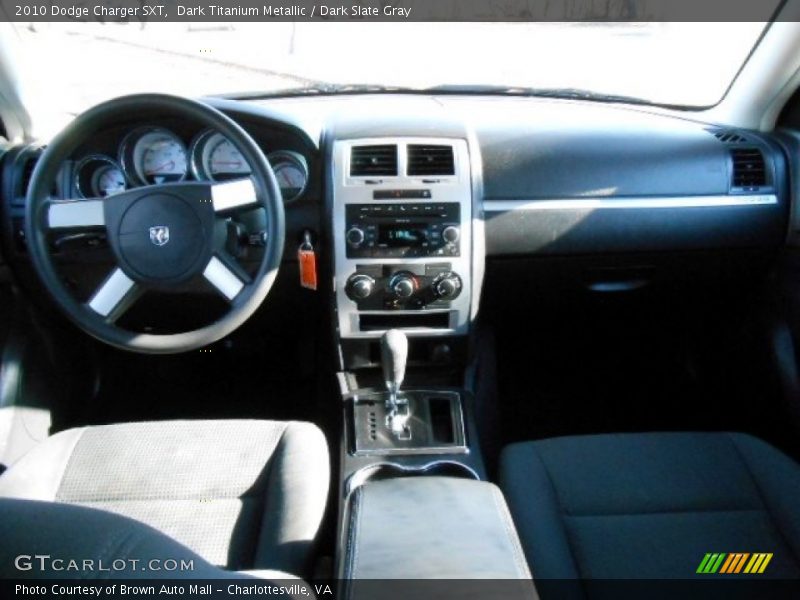 Dark Titanium Metallic / Dark Slate Gray 2010 Dodge Charger SXT