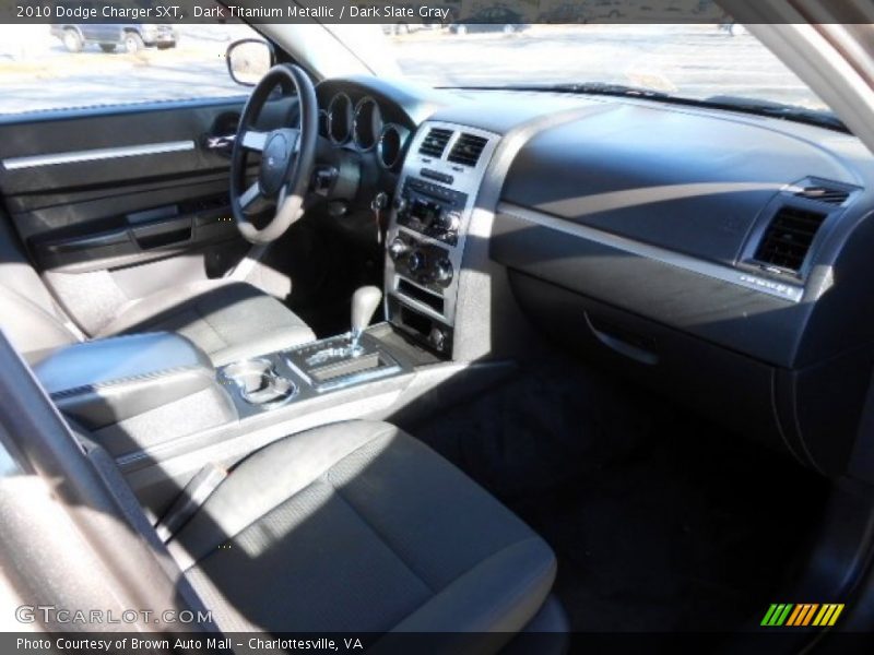 Dark Titanium Metallic / Dark Slate Gray 2010 Dodge Charger SXT