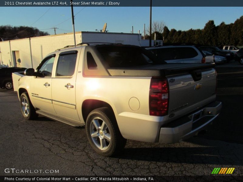 Sheer Silver Metallic / Ebony 2011 Chevrolet Avalanche LTZ 4x4