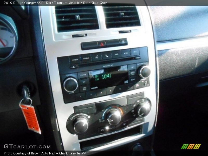 Dark Titanium Metallic / Dark Slate Gray 2010 Dodge Charger SXT