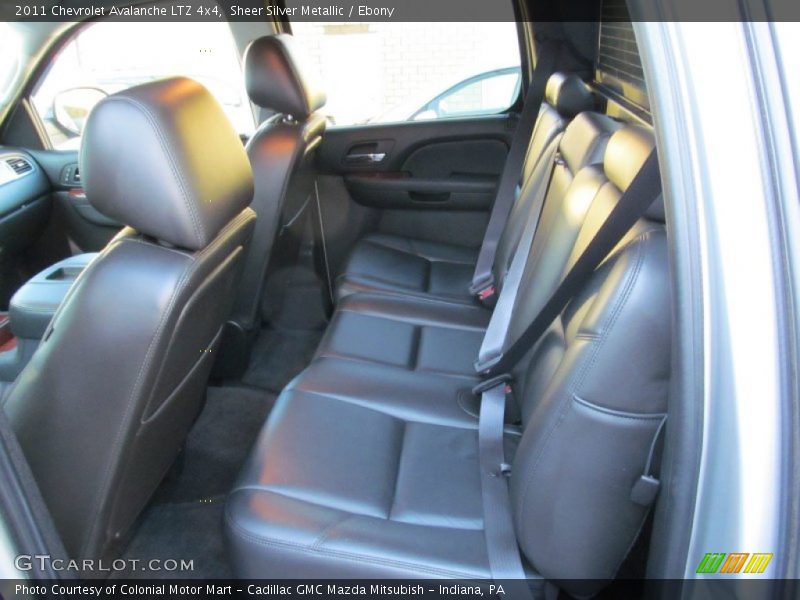 Sheer Silver Metallic / Ebony 2011 Chevrolet Avalanche LTZ 4x4