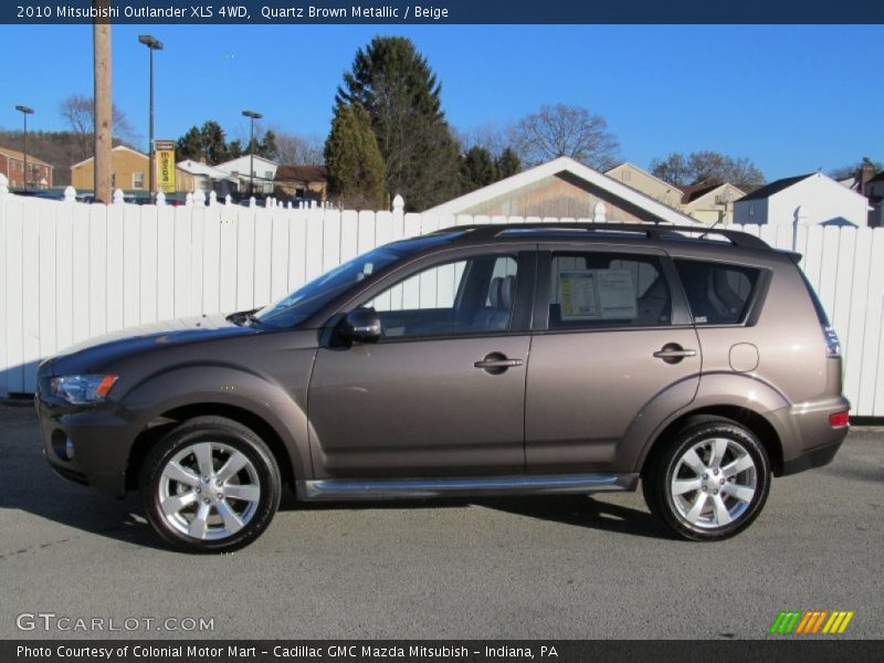  2010 Outlander XLS 4WD Quartz Brown Metallic