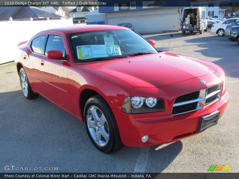 TorRed / Dark Slate Gray 2010 Dodge Charger SXT AWD