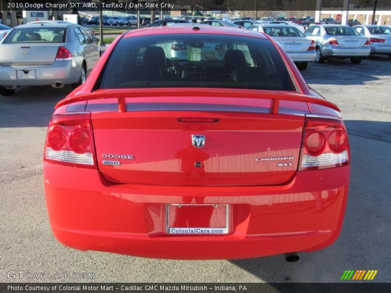 TorRed / Dark Slate Gray 2010 Dodge Charger SXT AWD