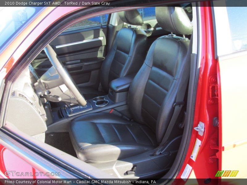 Front Seat of 2010 Charger SXT AWD