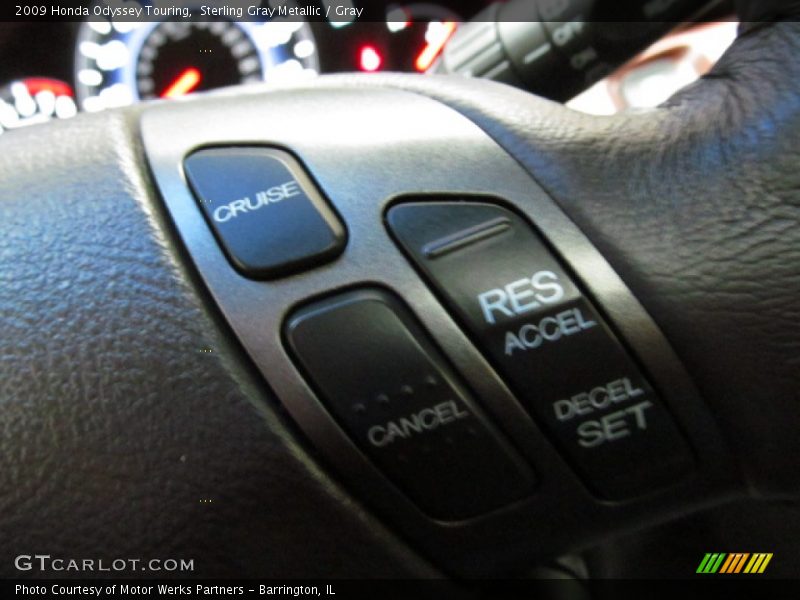 Sterling Gray Metallic / Gray 2009 Honda Odyssey Touring