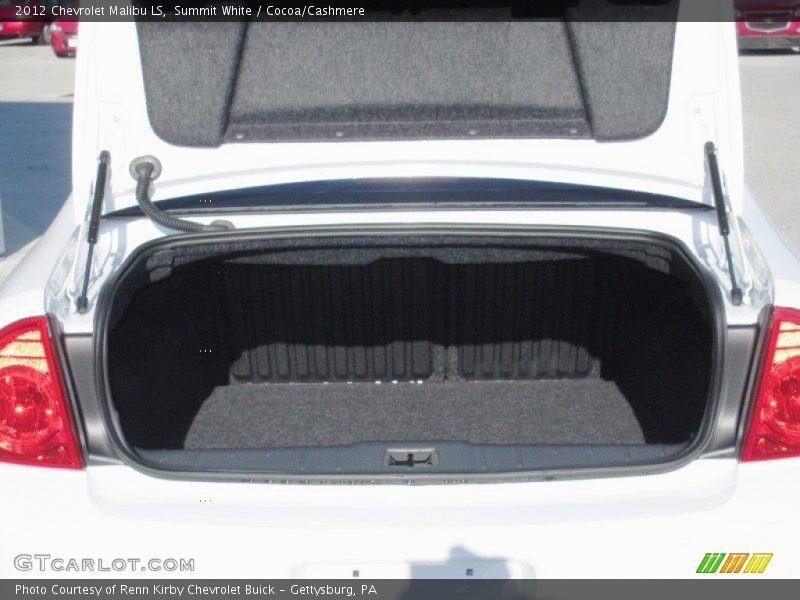 Summit White / Cocoa/Cashmere 2012 Chevrolet Malibu LS