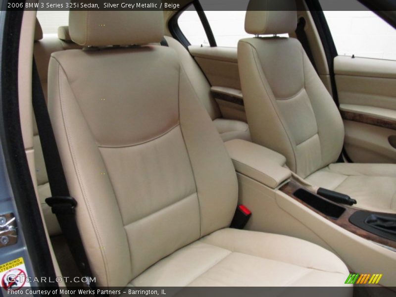 Silver Grey Metallic / Beige 2006 BMW 3 Series 325i Sedan