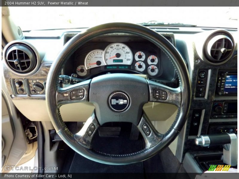 Pewter Metallic / Wheat 2004 Hummer H2 SUV