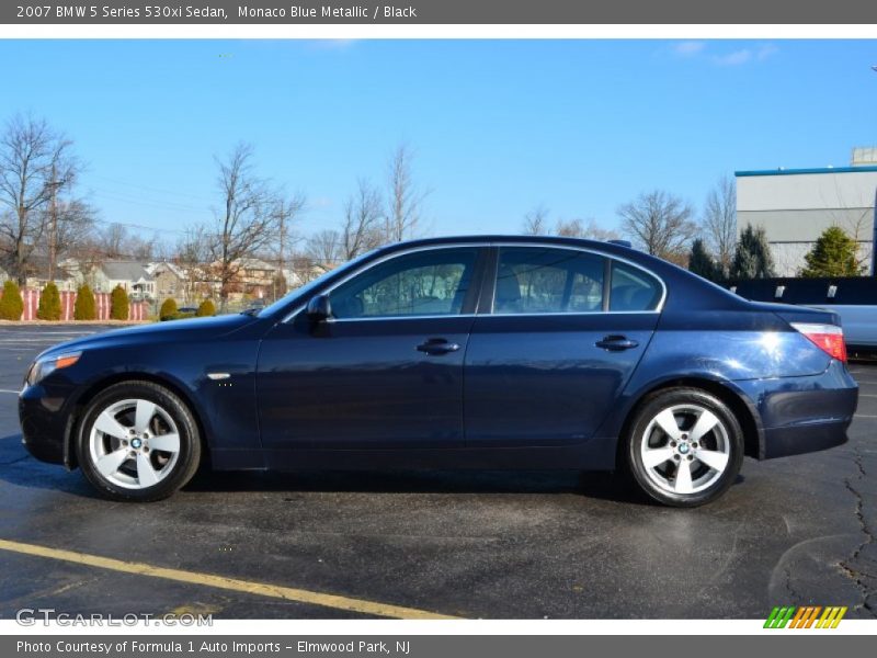  2007 5 Series 530xi Sedan Monaco Blue Metallic