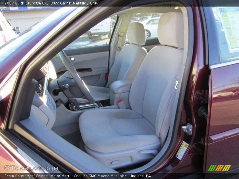Front Seat of 2007 LaCrosse CX