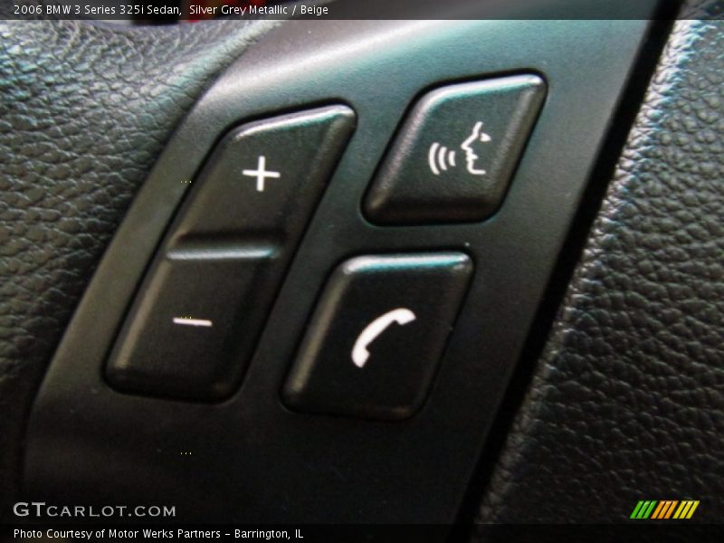 Silver Grey Metallic / Beige 2006 BMW 3 Series 325i Sedan