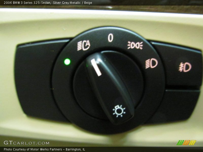 Silver Grey Metallic / Beige 2006 BMW 3 Series 325i Sedan