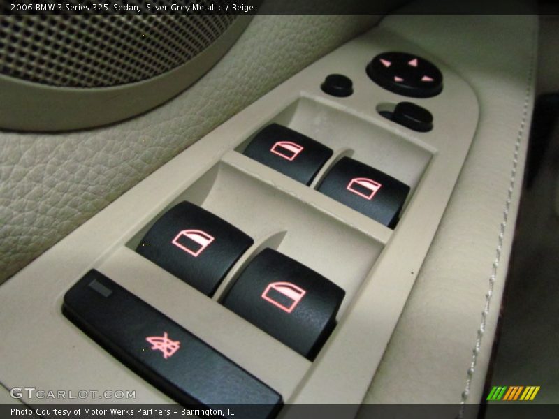 Silver Grey Metallic / Beige 2006 BMW 3 Series 325i Sedan