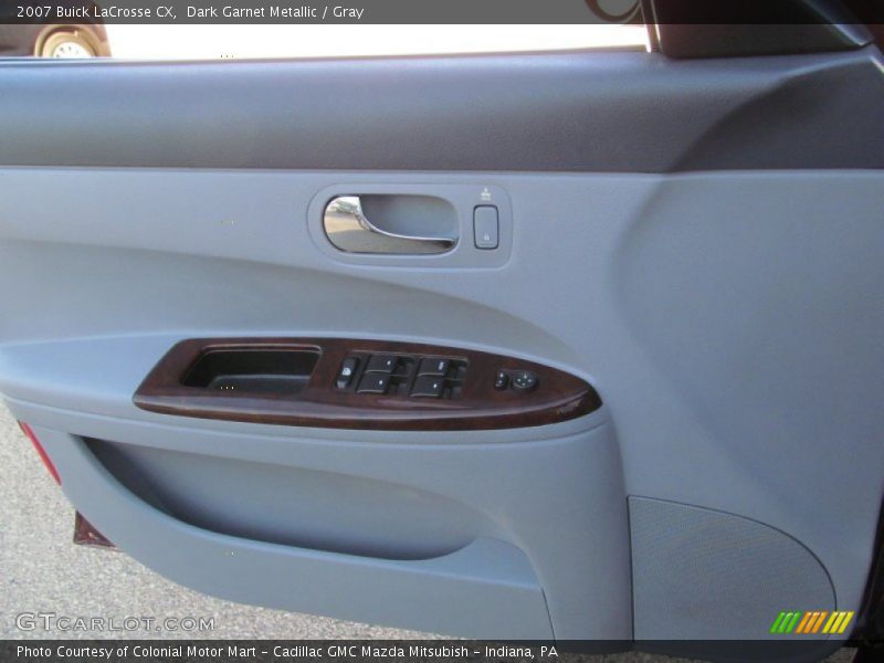 Dark Garnet Metallic / Gray 2007 Buick LaCrosse CX