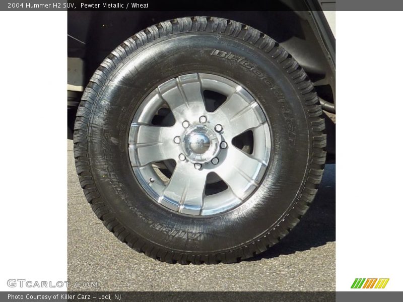 Pewter Metallic / Wheat 2004 Hummer H2 SUV