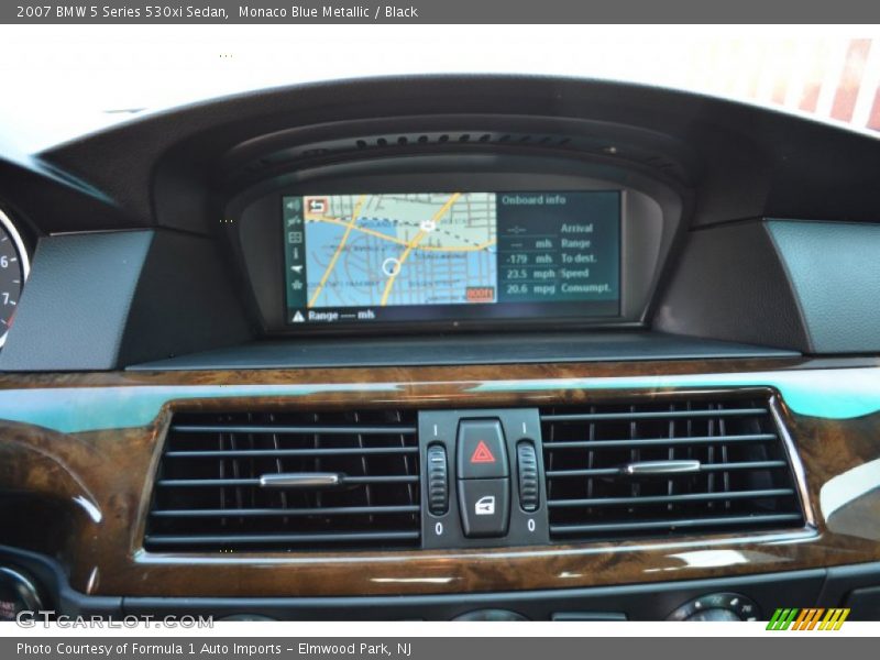 Navigation of 2007 5 Series 530xi Sedan