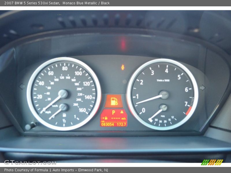  2007 5 Series 530xi Sedan 530xi Sedan Gauges