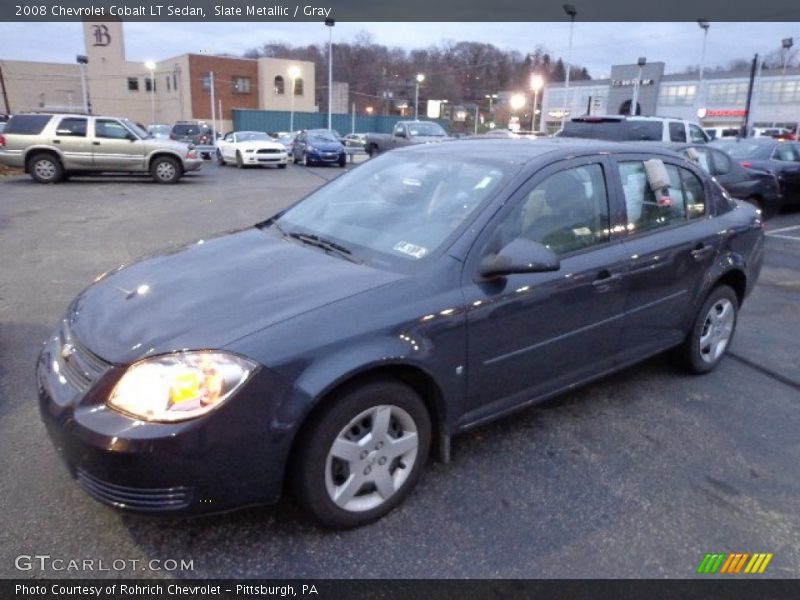 Slate Metallic / Gray 2008 Chevrolet Cobalt LT Sedan