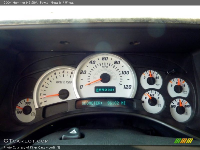 Pewter Metallic / Wheat 2004 Hummer H2 SUV
