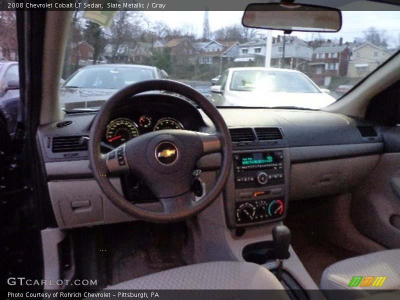 Slate Metallic / Gray 2008 Chevrolet Cobalt LT Sedan