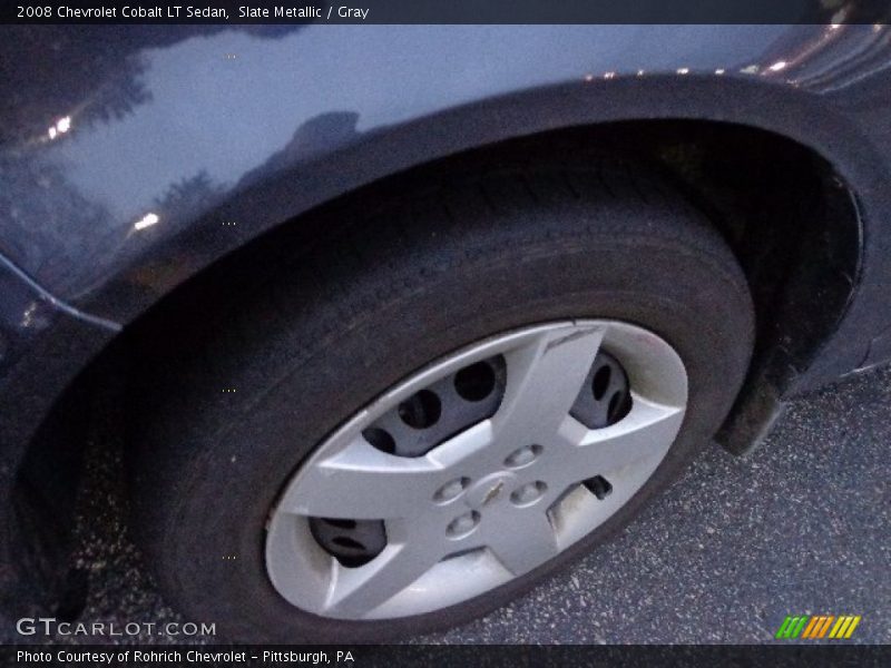 Slate Metallic / Gray 2008 Chevrolet Cobalt LT Sedan