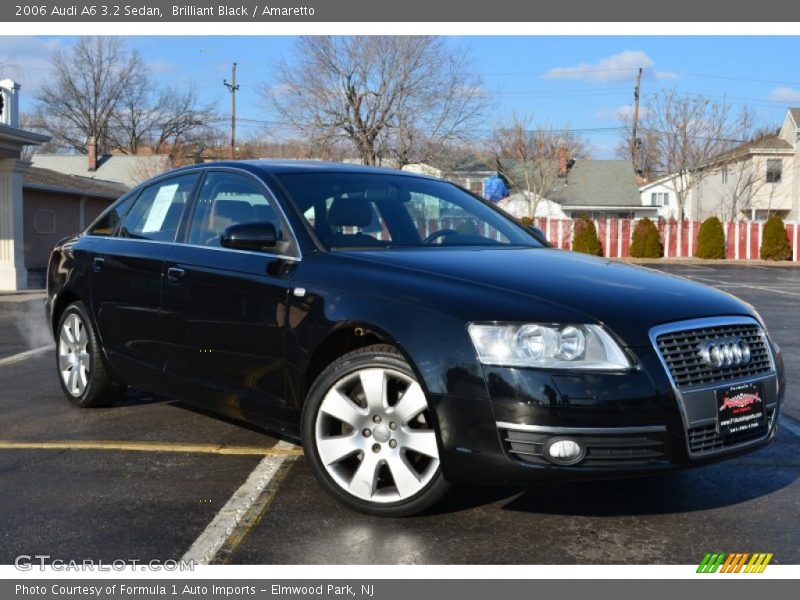 Brilliant Black / Amaretto 2006 Audi A6 3.2 Sedan