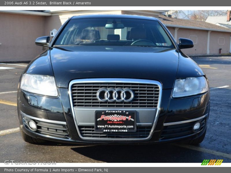 Brilliant Black / Amaretto 2006 Audi A6 3.2 Sedan