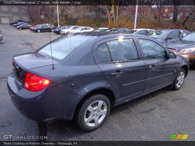 Slate Metallic / Gray 2008 Chevrolet Cobalt LT Sedan