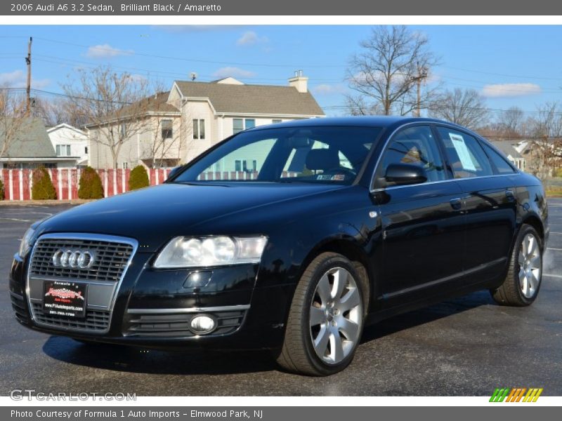 Brilliant Black / Amaretto 2006 Audi A6 3.2 Sedan
