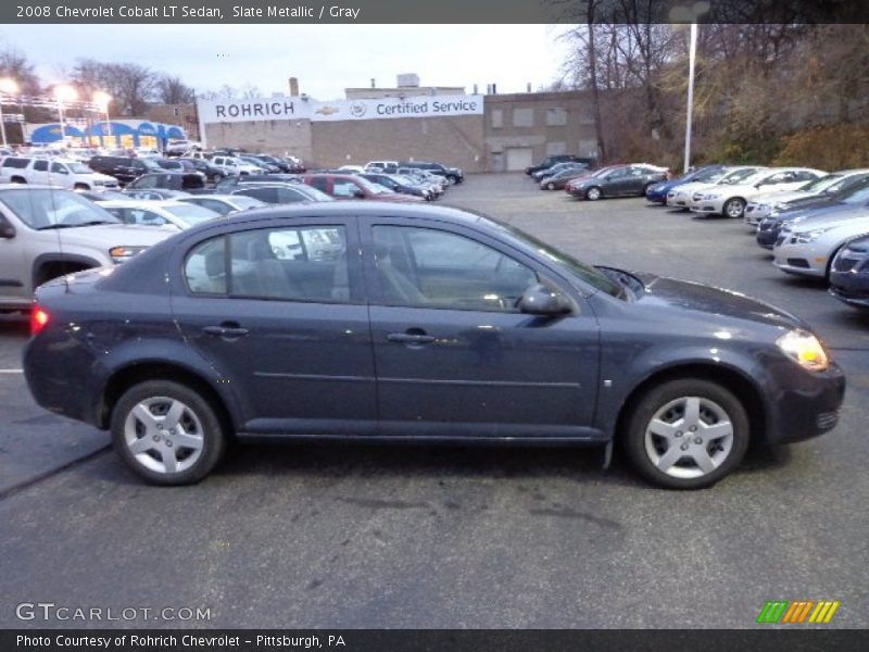 Slate Metallic / Gray 2008 Chevrolet Cobalt LT Sedan