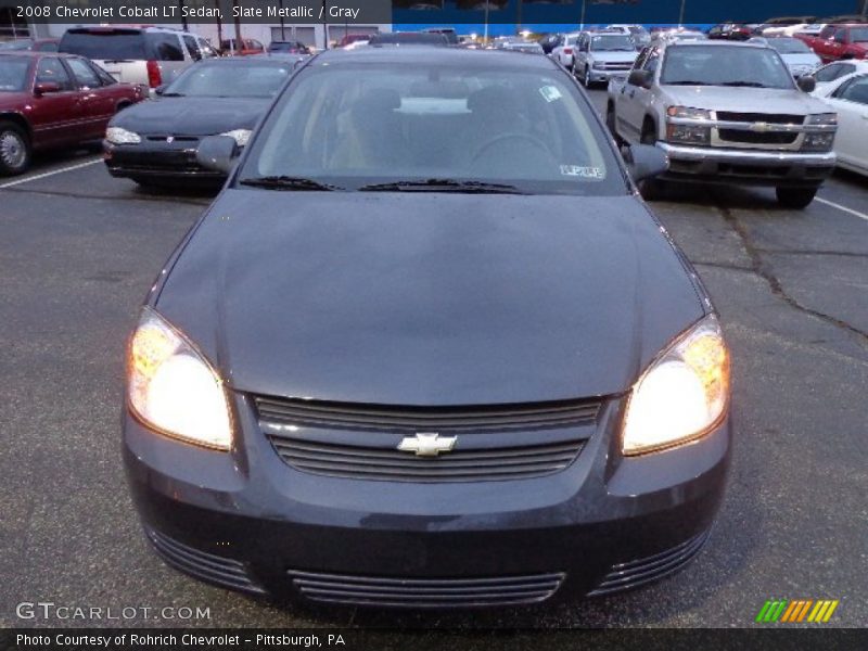 Slate Metallic / Gray 2008 Chevrolet Cobalt LT Sedan