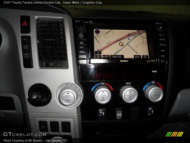 Super White / Graphite Gray 2007 Toyota Tundra Limited Double Cab