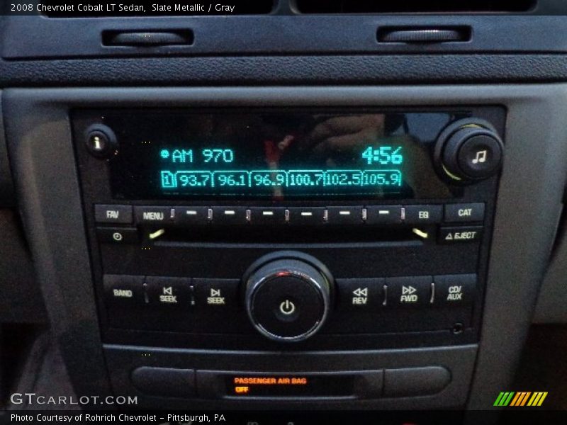 Slate Metallic / Gray 2008 Chevrolet Cobalt LT Sedan