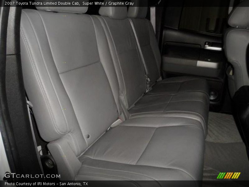 Super White / Graphite Gray 2007 Toyota Tundra Limited Double Cab