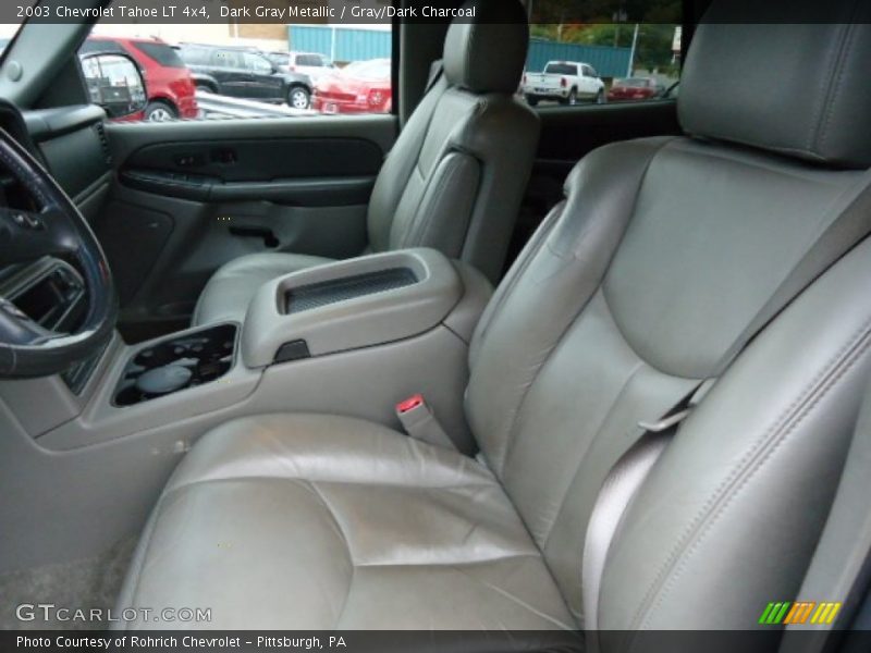 Dark Gray Metallic / Gray/Dark Charcoal 2003 Chevrolet Tahoe LT 4x4