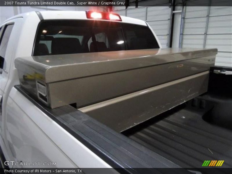 Super White / Graphite Gray 2007 Toyota Tundra Limited Double Cab