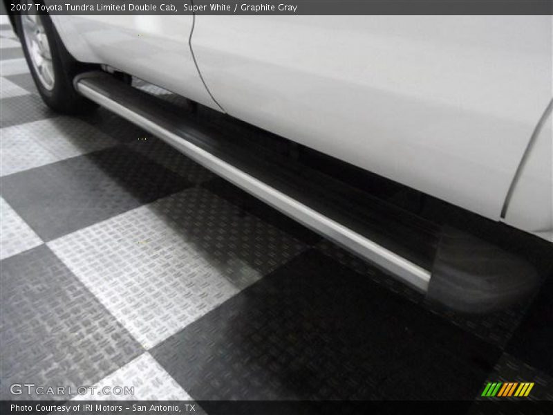 Super White / Graphite Gray 2007 Toyota Tundra Limited Double Cab