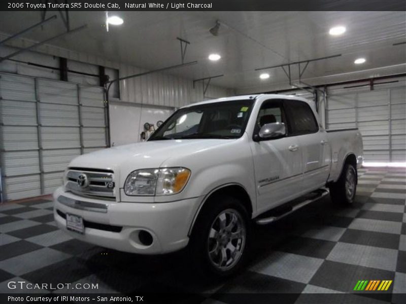 Natural White / Light Charcoal 2006 Toyota Tundra SR5 Double Cab