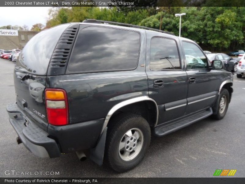 Dark Gray Metallic / Gray/Dark Charcoal 2003 Chevrolet Tahoe LT 4x4