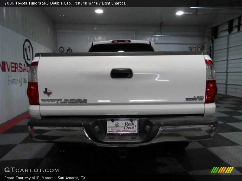 Natural White / Light Charcoal 2006 Toyota Tundra SR5 Double Cab