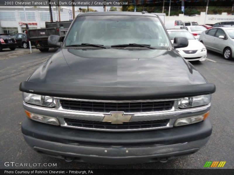 Dark Gray Metallic / Gray/Dark Charcoal 2003 Chevrolet Tahoe LT 4x4