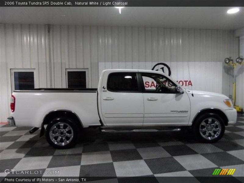 Natural White / Light Charcoal 2006 Toyota Tundra SR5 Double Cab
