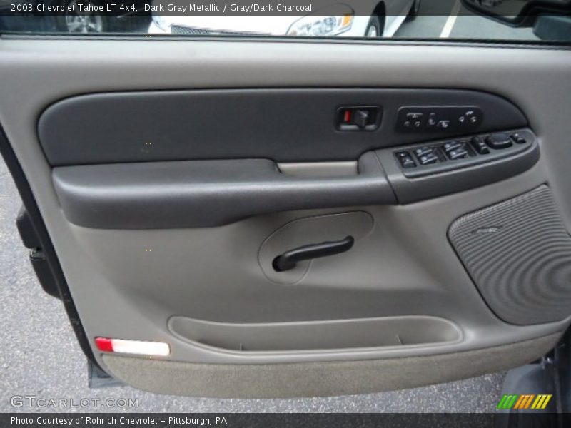 Dark Gray Metallic / Gray/Dark Charcoal 2003 Chevrolet Tahoe LT 4x4