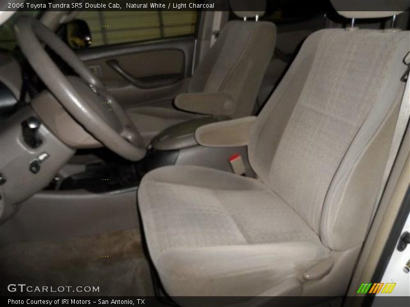 Natural White / Light Charcoal 2006 Toyota Tundra SR5 Double Cab