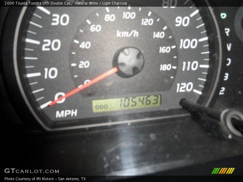 Natural White / Light Charcoal 2006 Toyota Tundra SR5 Double Cab