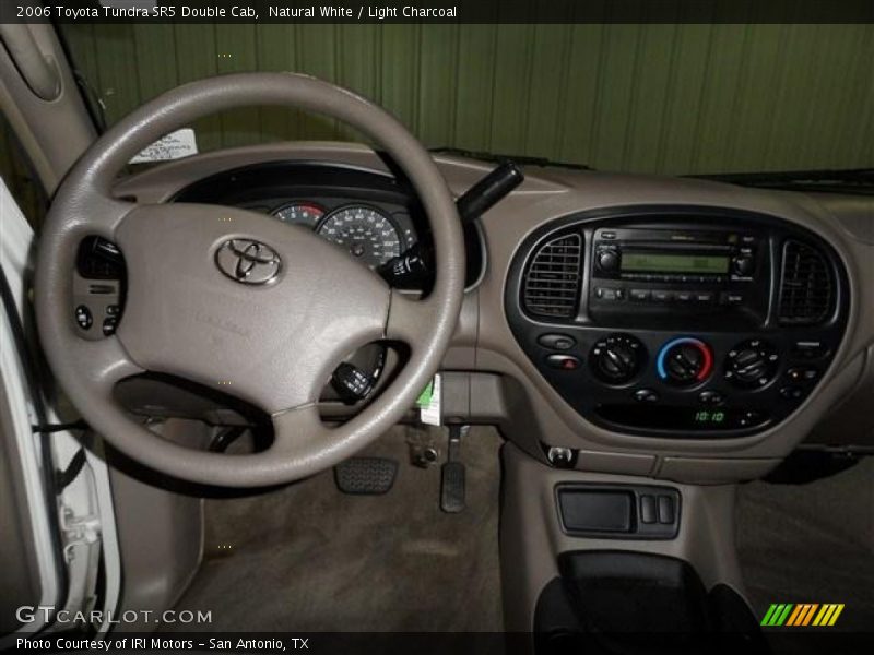 Natural White / Light Charcoal 2006 Toyota Tundra SR5 Double Cab