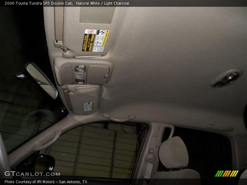 Natural White / Light Charcoal 2006 Toyota Tundra SR5 Double Cab