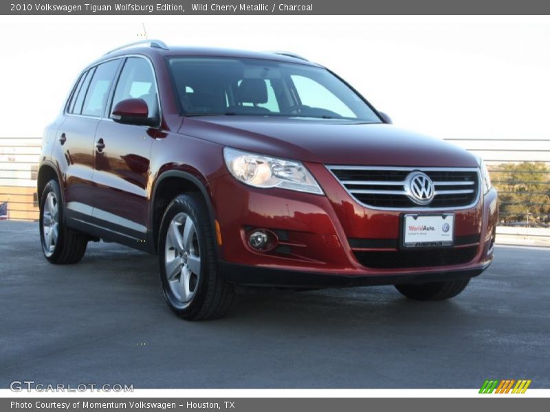 Wild Cherry Metallic / Charcoal 2010 Volkswagen Tiguan Wolfsburg Edition