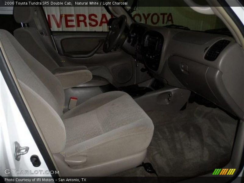 Natural White / Light Charcoal 2006 Toyota Tundra SR5 Double Cab
